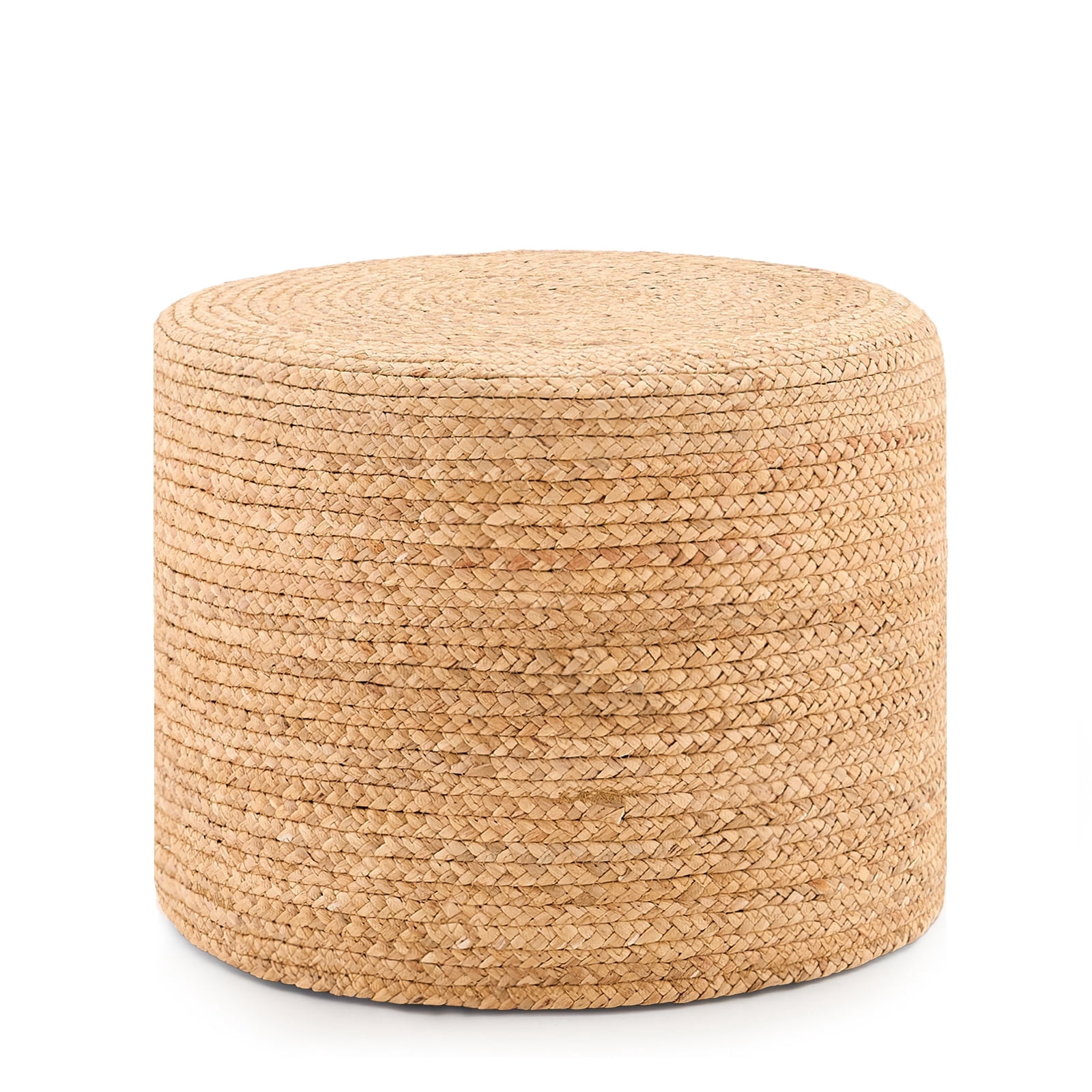 Photo inspiration: Fresh Look at Casa Pura Furniture Handwoven Natural Water Hyacinth Pouf Ottoman