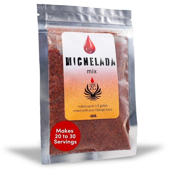 Casa ZG Artisan Michelada Drink Powder, Easy-to-Prepare, Makes up to 1/2 Gallon