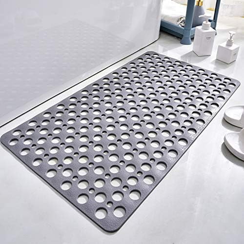 Casa and Beyond Shower Mat, Shower Mat with Suction Cup, Washable Non-Slip Bathtub Mats, Easy to Clean for Bathroom