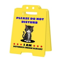 CasaChic Acrylic Funny Office Desk Sign, Prank Gift with Motivational Quotes, Decor for Colleagues & Home Workspace