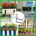 thumbnail image 1 of CasaChic Adjustable Planter Box Rack, No Drill Flower Box Rack for Railing & Window, Sturdy Outdoor Planter Holder with Easy Installation, 1 of 9