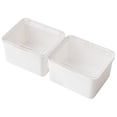 thumbnail image 1 of Drawer Storage Box Flip Compartment Organizer, Large Capacity Visible Case Space Saving, Item Organizer for Desk Kitchen Drawer, 1 of 3