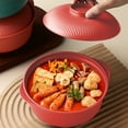 thumbnail image 1 of CasaChic Eco-Friendly Straw Fiber Reusable Lightweight Bowl, Large Capacity Microwave & Dishwasher Safe, Multipurpose for Rice, Soup, Salad & Snacks, Ideal for Kitchen & Outings, 1 of 6