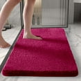 thumbnail image 1 of CasaChic High-Density Fiber Bathroom Door Mat - Extra Soft & Cushioned, Absorbent, Non-Slip TPR Bottom & Quick-Dry for Wet Areas - Machine Washable, Medium Size, 1 of 4