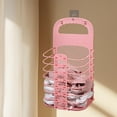 thumbnail image 1 of CasaChic Household Foldable Hole Wall Mounted Dirty Clothes Storage Basket, Multifunctional Bathroom Clothing Organizer, 1 of 6