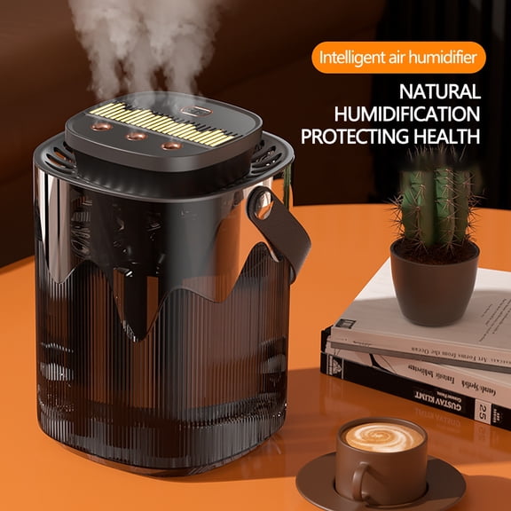 CasaChic Household Humidifier, 3L Tank with Silverion Antibacterial & 24H Runtime, Top-Fill Design for Home/Office - 36dB Quiet
