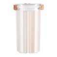 thumbnail image 1 of CasaChic Large Capacity Grain Storage Box, Thickened Plastic Divided Tank with Detachable Partition, Rotatable Lid Airtight Seal, Transparent Stackable Household Organizer, 1 of 5