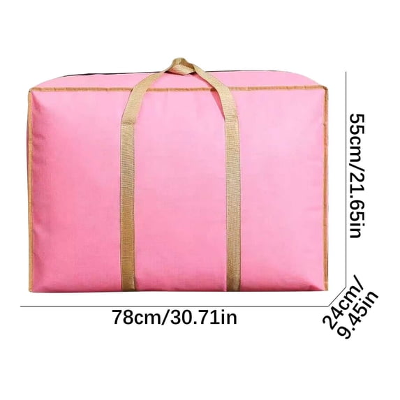 CasaChic Oversized Spun Cloth Moving Bags, Extra Large - for School Luggage, Clothes Packing & Quilt Storage