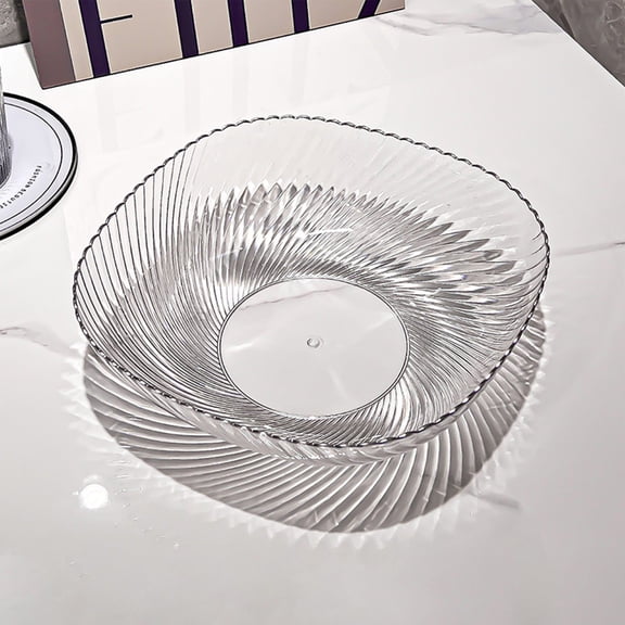 Stylish Fruit Tray for Living Room, Household Coffee Table Candy Snack Tray, High-Grade Plastic Serving Tray for Fruits and Snacks