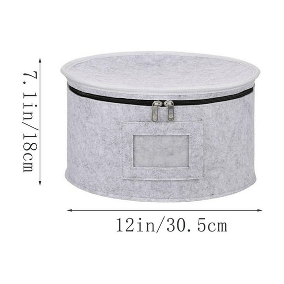 CasaChic Tableware Storage Bag Set, Sturdy Protective Organizer with Labeled Pockets for Plates Cups Bowls, Multipurpose Kitchen Moving RV Storage