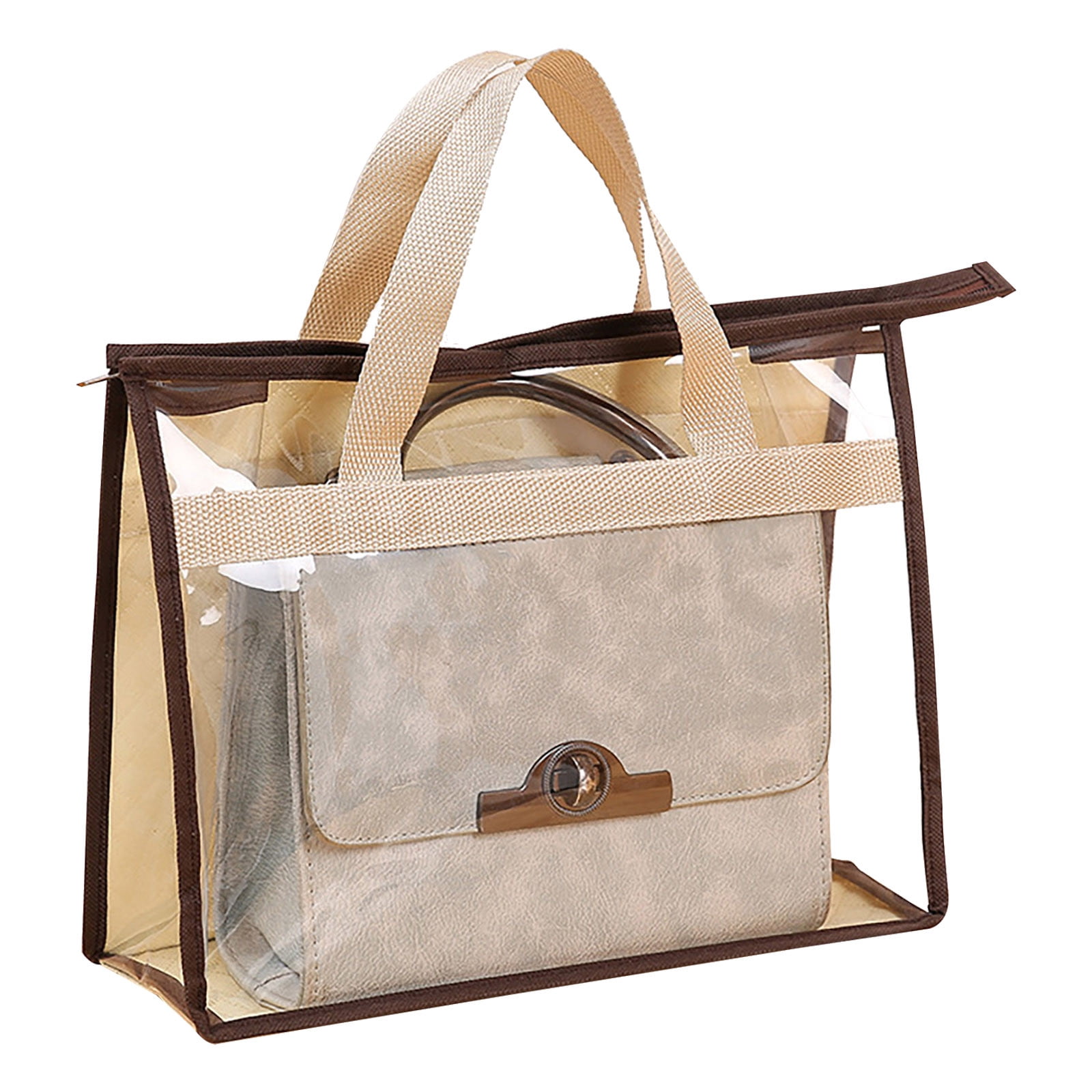 CasaChic Transparent Bag Storage Organizer, Protective Cover Wardrobe