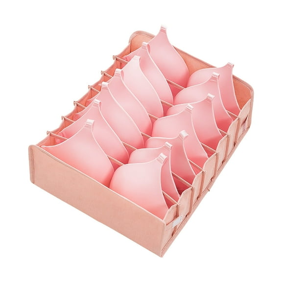 CasaChic Underwear Storage Box with Compartments, Organizer for Socks, Bra & Underpants, Ideal for Tidy Wardrobe Organization