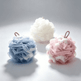 thumbnail image 1 of CasaVibe 3 Pack Loofah Bath Sponge Set, 50g PET Mesh Body Loofah for Men & Kids, Rich Bubble Bath, Gentle Exfoliating, Quick-Drying Daily Shower Cleansing Sponge, 1 of 12