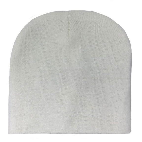 Casaba Beanies Short Uncuffed Knit Soft Warm Winter Caps Hats Mens Womens