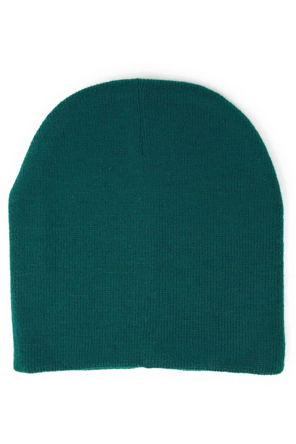 Beanies Short Uncuffed Knit Soft Warm Winter Caps Hats Mens Womens