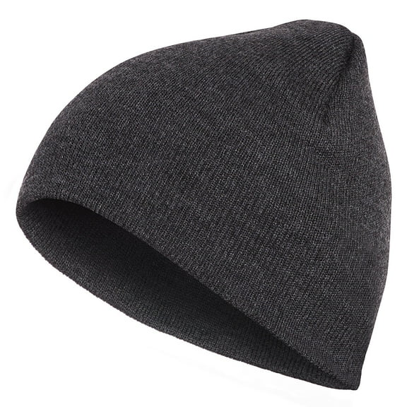 Casaba Beanies Short Uncuffed Knit Soft Warm Winter Caps Hats Mens Womens
