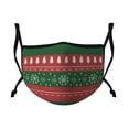 thumbnail image 1 of Casaba Face Masks Adult Kids Sizes Fun Cute Holiday Christmas Cotton Poly Adjustable Washable Reusable, 1 of 15