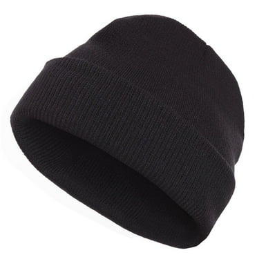 Casaba Warm Beanies Toboggan Cuffed Knit Slouch Winter Caps Hats Mens Womens