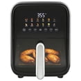 thumbnail image 1 of Casabay Air Fryer with Window, 7.5QT Countertop Air Fryer with 12-In-1 Preset Programs, Digital Touch Screen & Heat-Resistant Handle, Black, 1 of 5