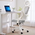 thumbnail image 1 of Casabay Ergonomic Office Chair, High-Back Mesh Desk Chairs with Flip-up Armrest Adjustable Headrests, Comfortable Lumbar Support, for Home, Work, Study, 1 of 7
