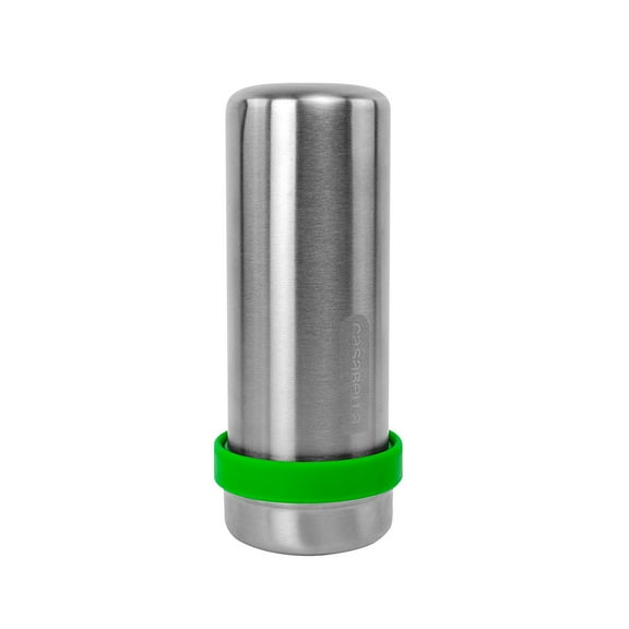 Casabella Garlic Shake 'n Press, Stainless/Green