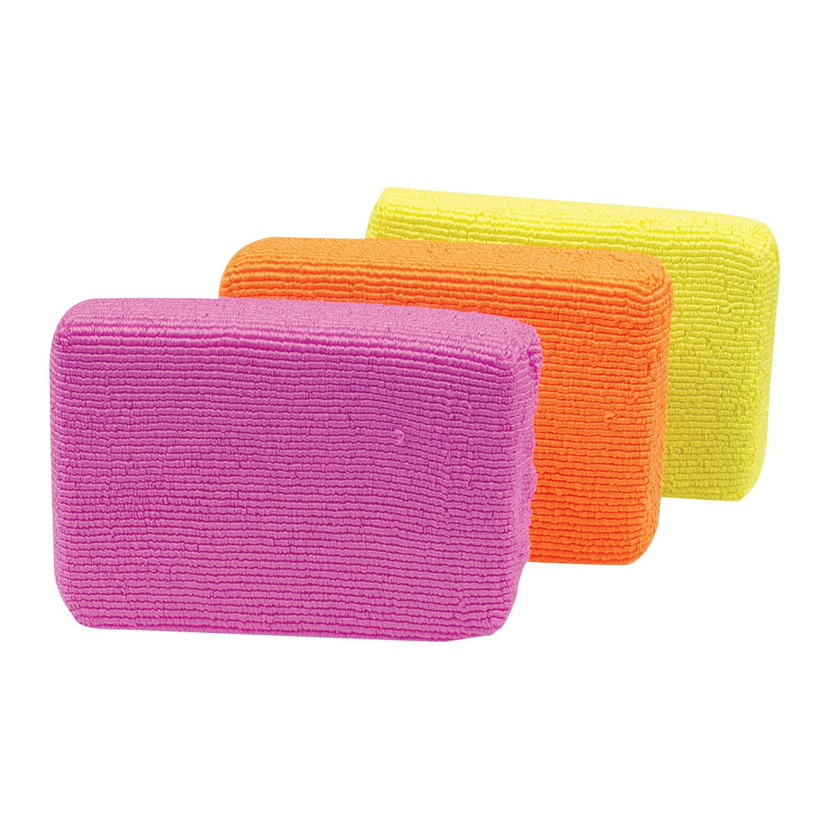 ITTAHO Damp Duster Sponge, PVA Cleaning Sponge for Household use,  Gray+Yellow+Pink 