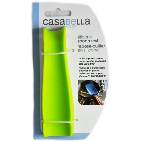 Casabella Silicone Spoon Rest Lime Green
