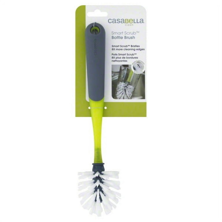 Casabella Wayclean Dishwand Bottle Brush Clear Acrylic 1 ct
