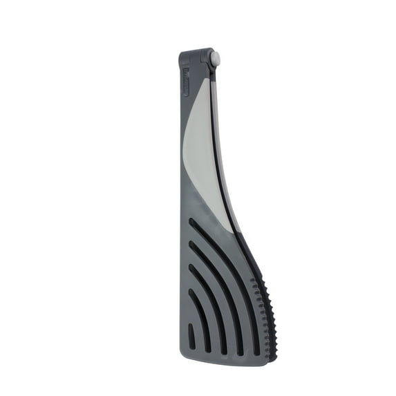 Casabella Turn 'nCut Spatula Tong - Dark Grey/Light Grey