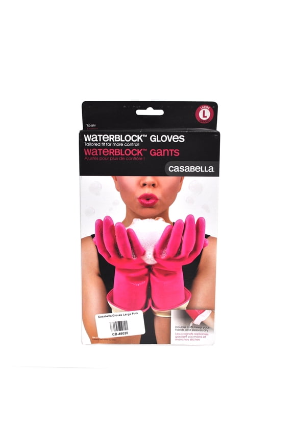 Waterblock Premium Gloves, Pink, L