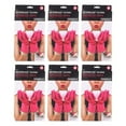 thumbnail image 1 of Casabella Waterblock Rubber Latex Gloves Turnback Cuff Cotton Lining Pink Large, 6-Pack, 1 of 6