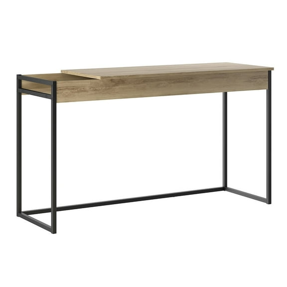 Casabianca Furniture Modern Noa Engineered Wood Office Desk in Brown