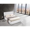 thumbnail image 1 of Casabianca Home Agoura queen storage bed in white pu leather., 1 of 10
