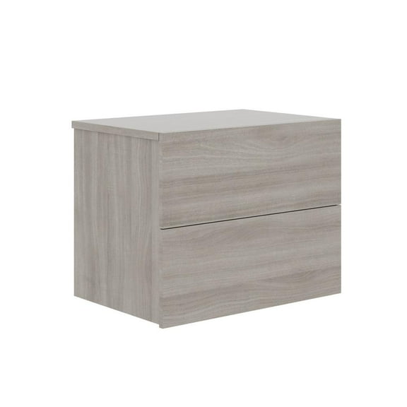 Casabianca Home Ayla Nightstand In Gray Matte