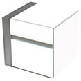 thumbnail image 1 of Casabianca Furniture CRISTALLINO High Gloss White Lacquer  Nightstand / End Table by Casabianca Home-Color:High Gloss White Lacquer,Size:Size, 1 of 2