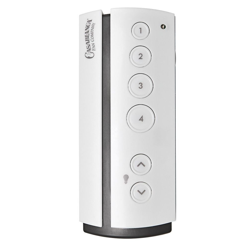 White Universal 4-Speed Ceiling Fan Remote Control