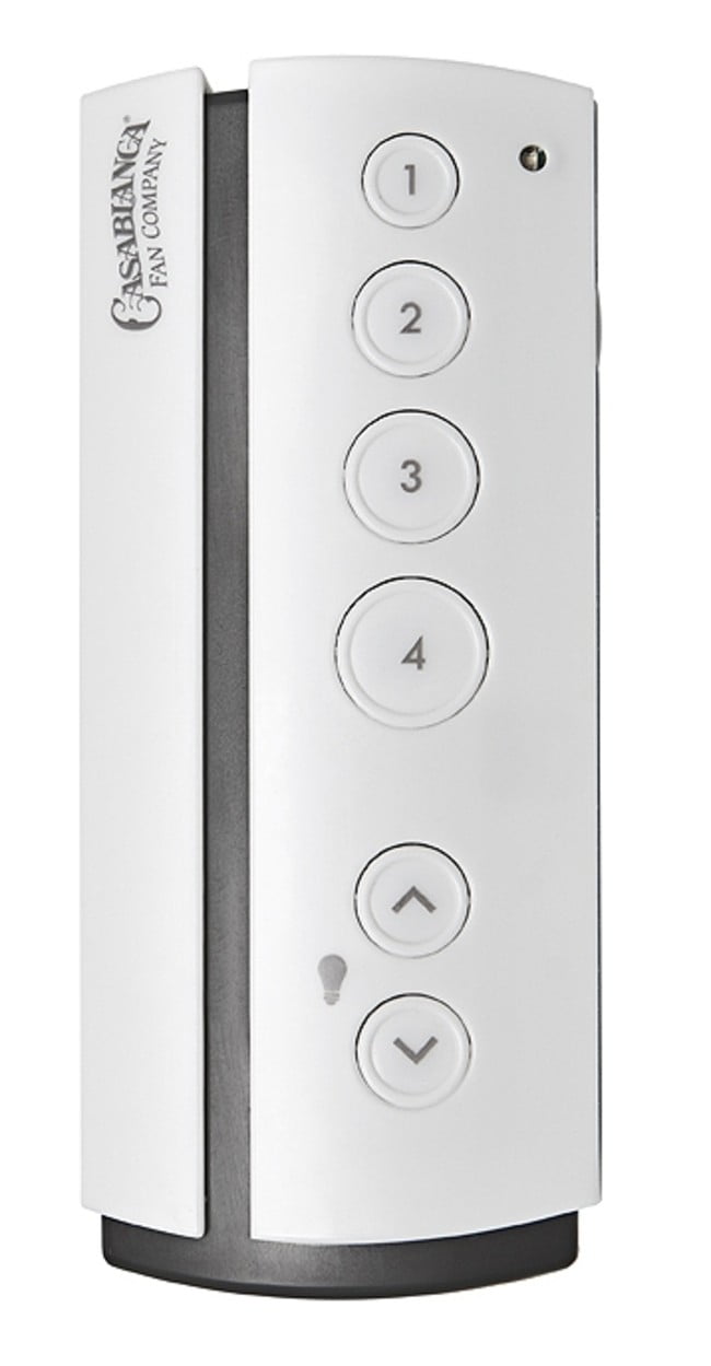 White Universal 4-Speed Ceiling Fan Remote Control