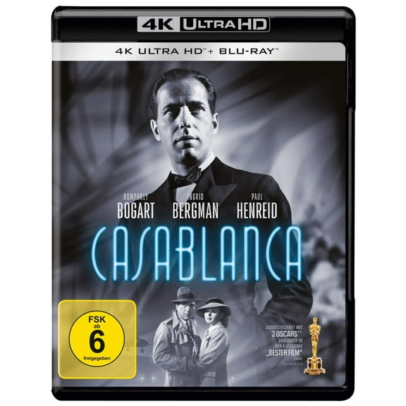 Casablanca (+ Blu-ray) (Blu-ray) Humphrey Bogart Ingrid Bergman Michael Curtiz