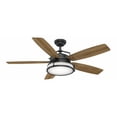 thumbnail image 1 of 59359-Casablanca Fans-Caneel Bay - 5 Blade 56 Inch Ceiling Fan with Wall Control in Rustic Modern Style and includes 5 Motor Speed settings-Aged Steel, 1 of 15
