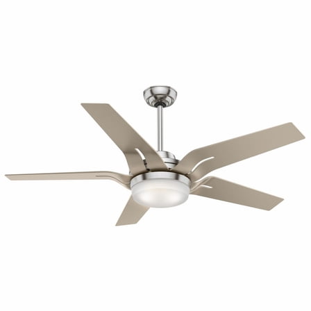 59197-Casablanca Fans-Correne - 5 Blade 56 Inch Ceiling Fan with Handheld Control in Modern Casual Style and includes 5 Motor Speed settings-Brushed