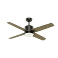 thumbnail image 1 of 59341-Casablanca Fans-Axial - 4 Blade 52 Inch Ceiling Fan with Wall Control in Rustic Modern Style and includes 4 Motor Speed settings-Noble Bronze, 1 of 9