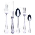 thumbnail image 1 of Mepra Casablanca Oro Nero 5 Piece Place Setting ‚Äì Stainless Steel, Dishwasher Safe Cutlery, 1 of 2