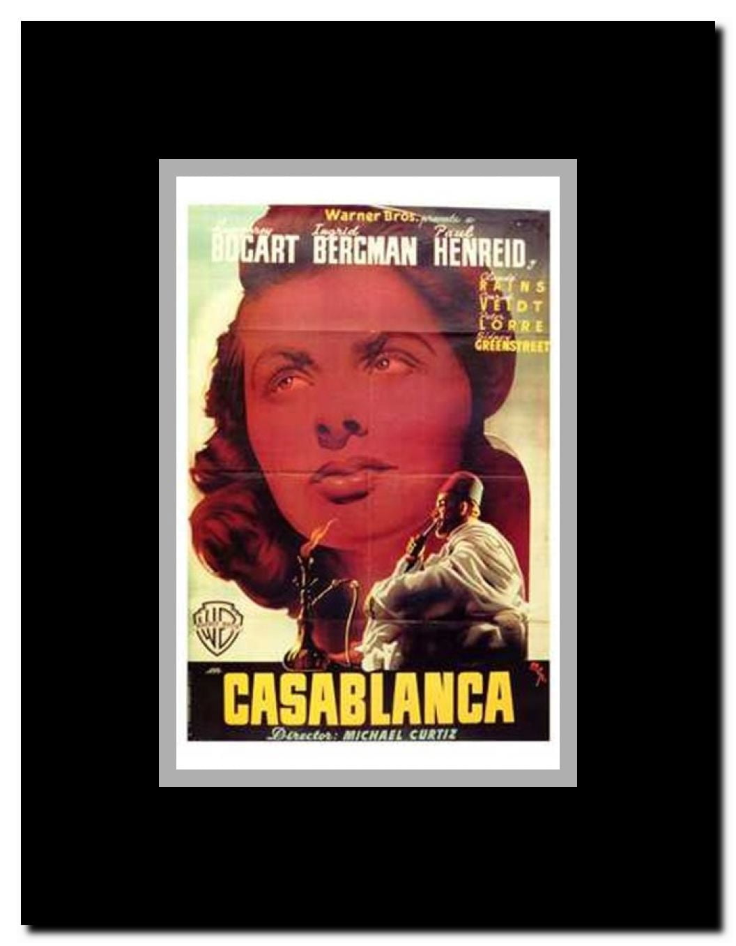 Casablanca Framed Movie Poster