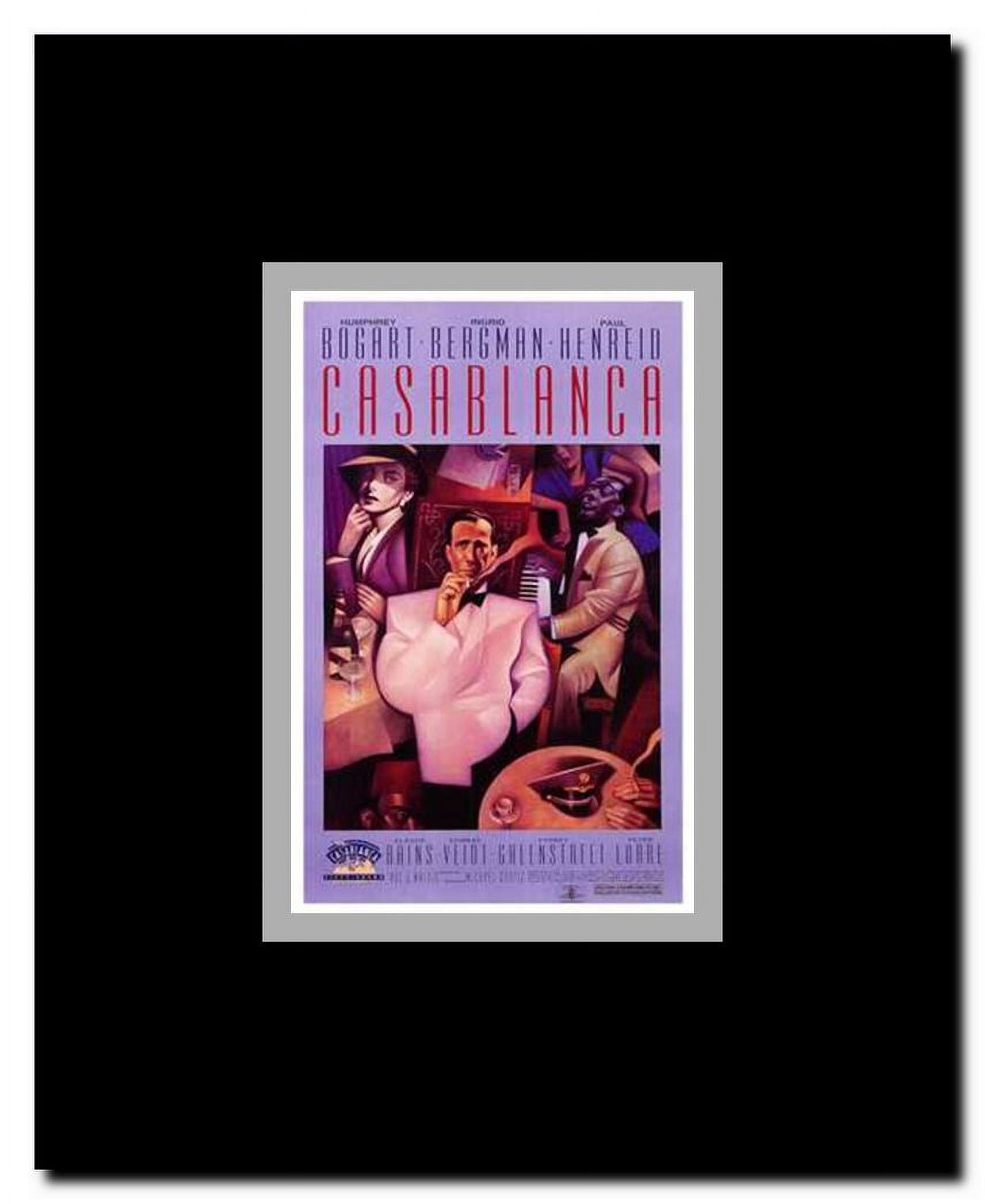 Casablanca Framed Movie Poster