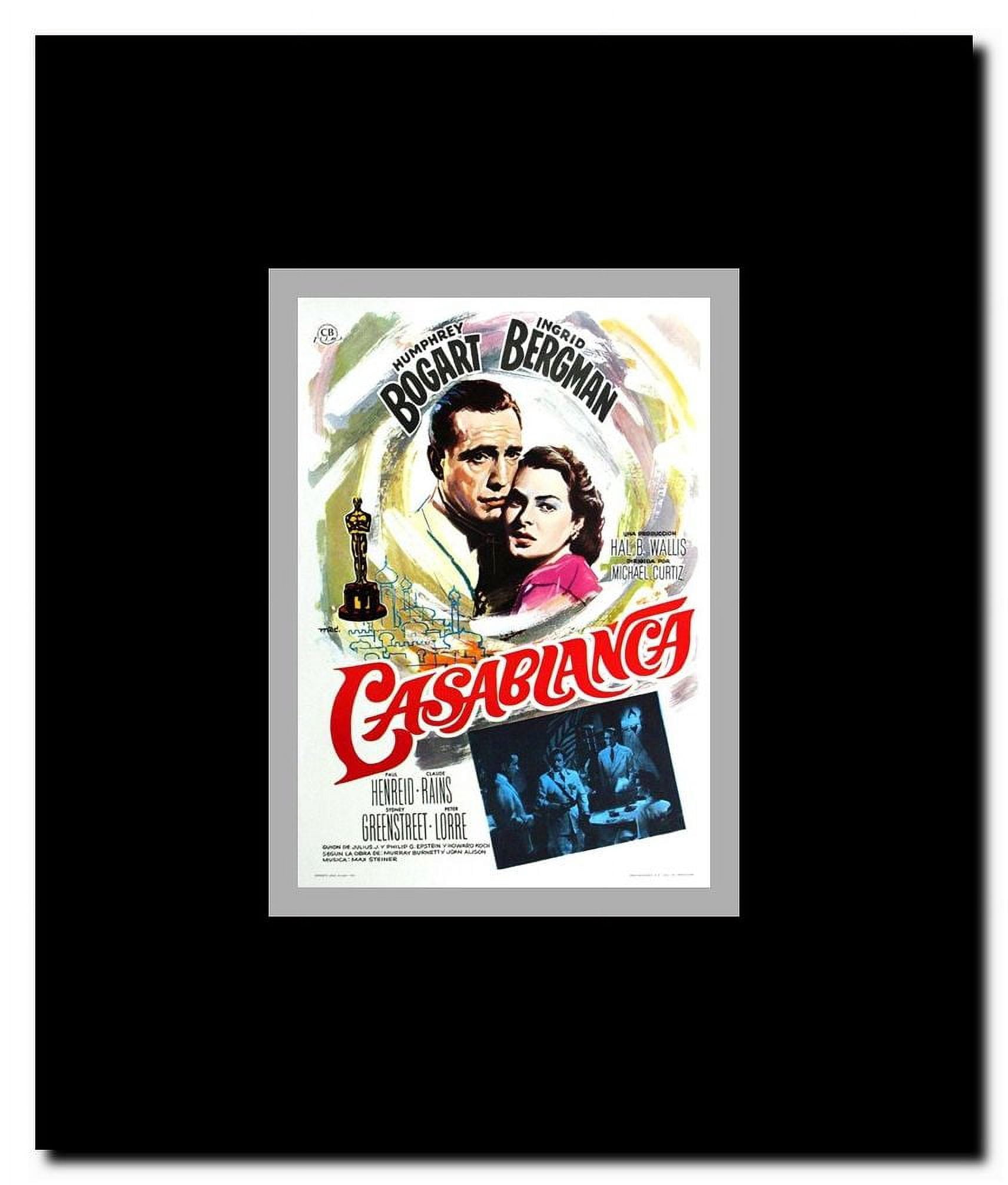 Casablanca Framed Movie Poster