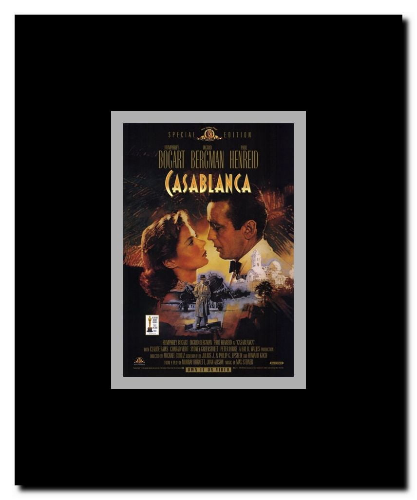 Casablanca Framed Movie Poster