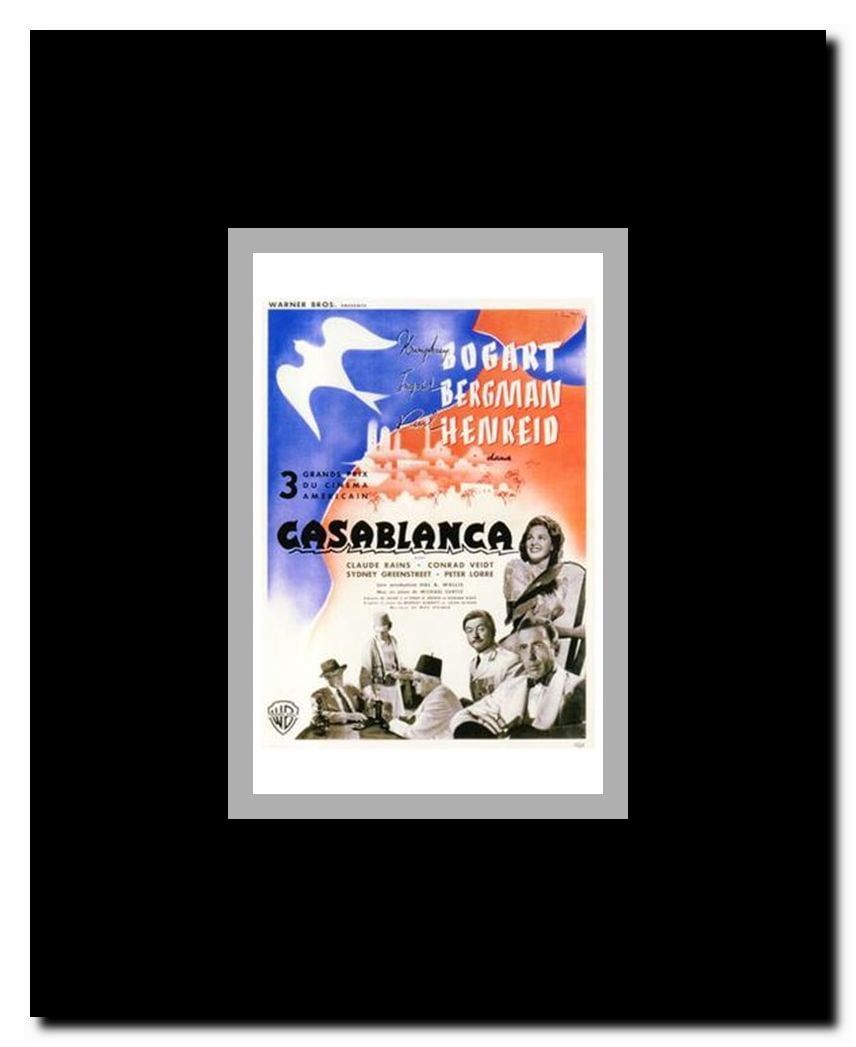 Casablanca Framed Movie Poster