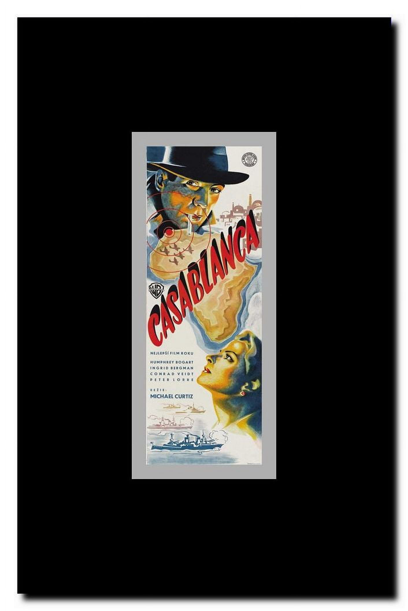 Casablanca Framed Movie Poster