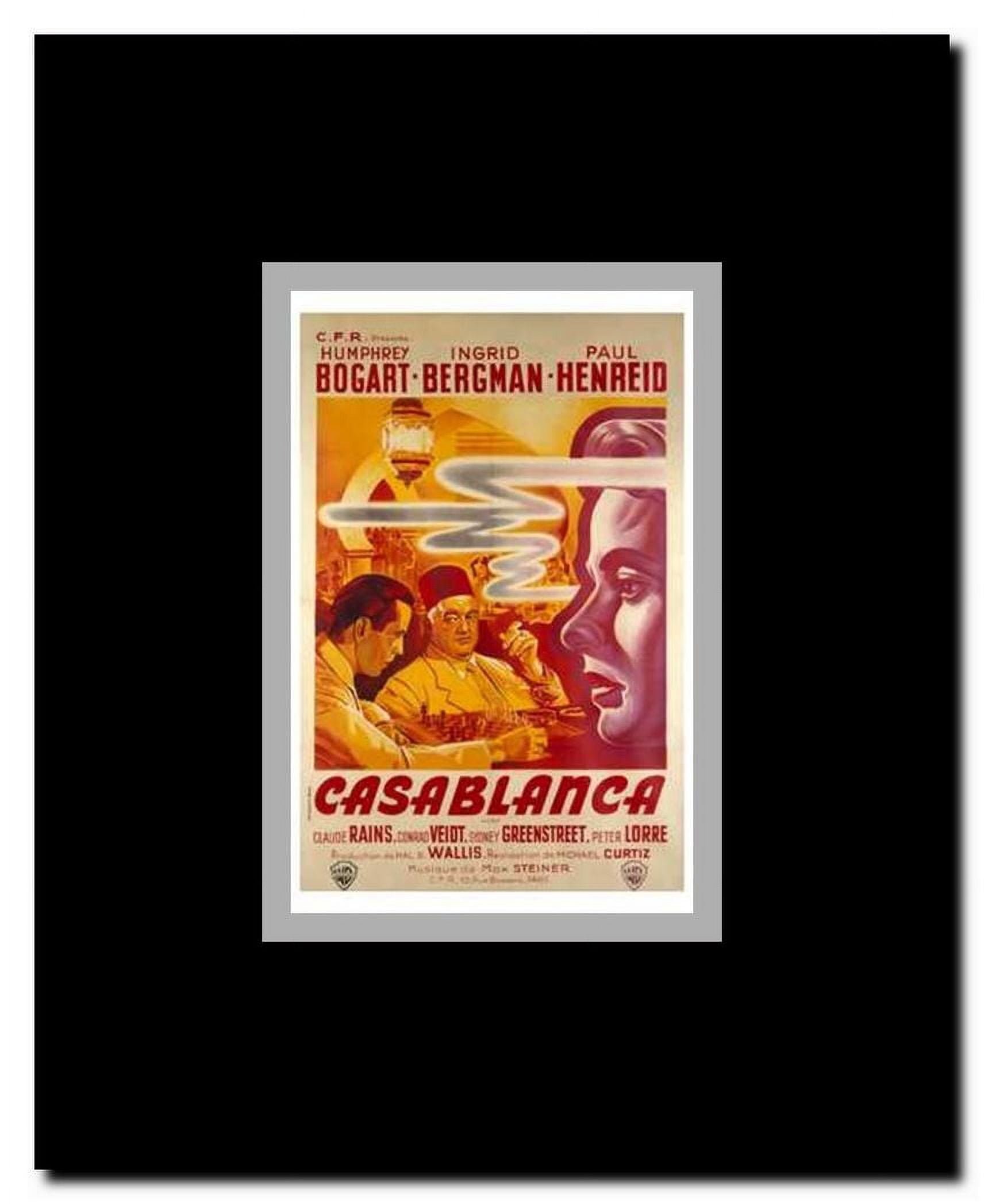 Casablanca Framed Movie Poster