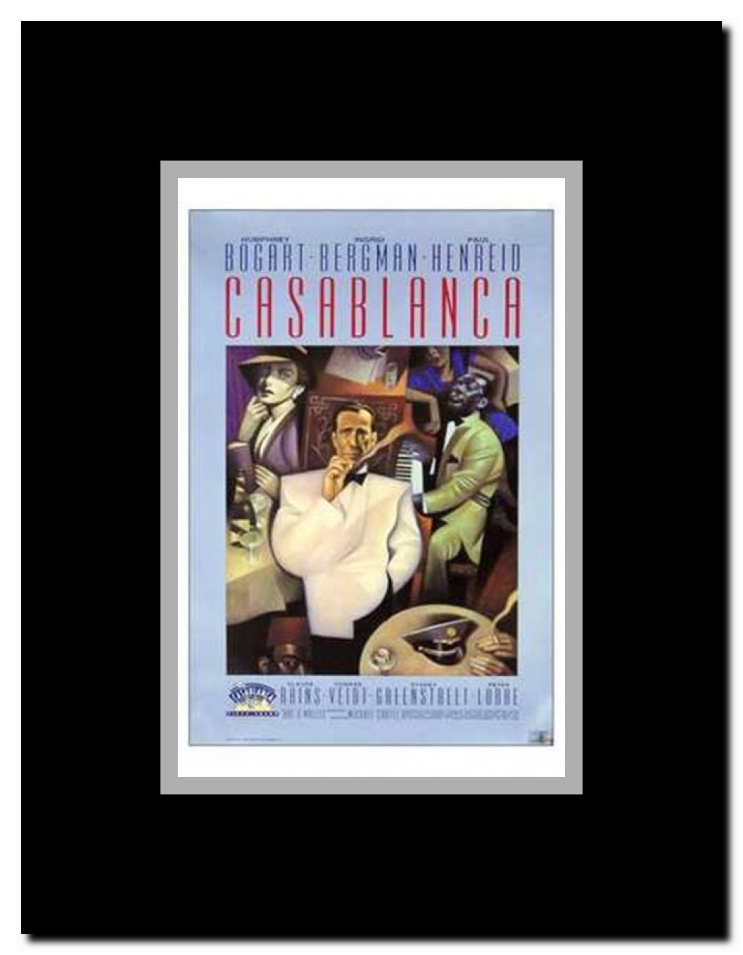Casablanca Framed Movie Poster